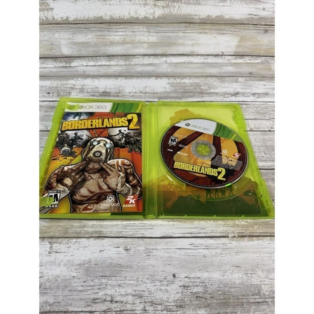 Borderlands 2‎ (Microsoft Xbox 360, 2012), tested working, includes Manual